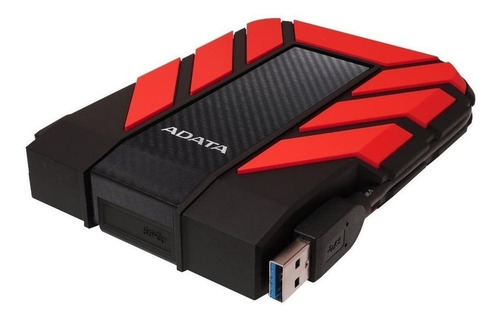 Imagen 3 de 3 de Disco duro externo Adata HD710 Pro AHD710P-1TU31 1TB rojo
