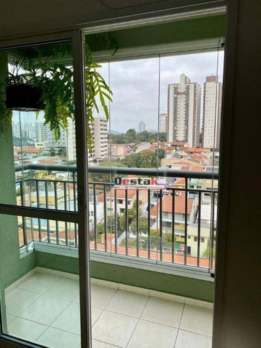 Imagem 4 de 14 de Lindo Apartamento No Centro De Sbc, 58 Metros! - Ap3146