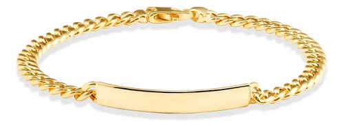 Esclava Bizzarro De Oro Amarillo 14k Diámetro 14 Cm