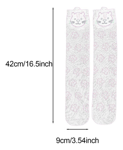 Calcetines Largos Con Divertidos Diseños De Animales Para