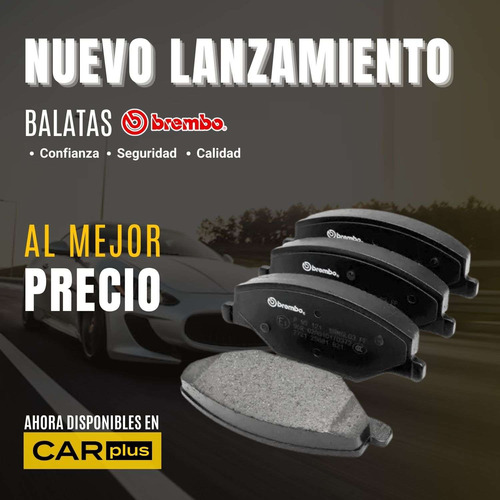 Balatas Traseras Mb Sprinter 416 Cdi 2004 Al 2006 Brembo