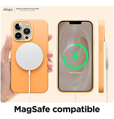 Funda Elago Para iPhone 13 Pro-naranja