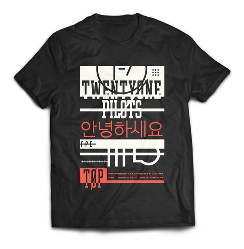 Camiseta Twenty One Pilots Fep Rock Activity