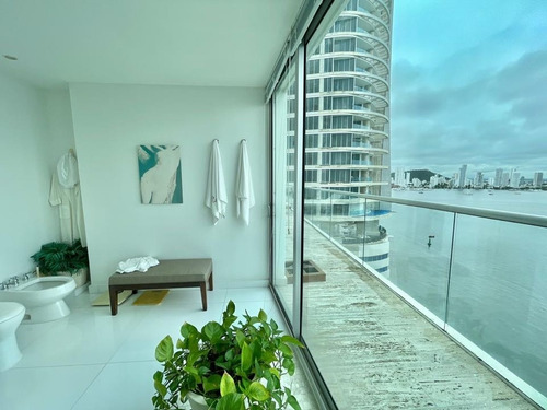 Imagen 22 de 30 de Venta Apartamento Duplex 3 Alcobas Bahia 419 En Bocagrande Cartagena