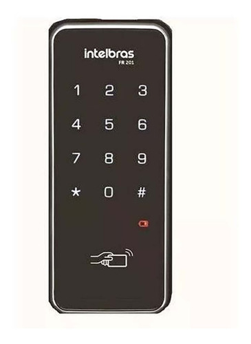 Fechadura Digital Intelbras Fr201 Touch Screen Senha Cartão
