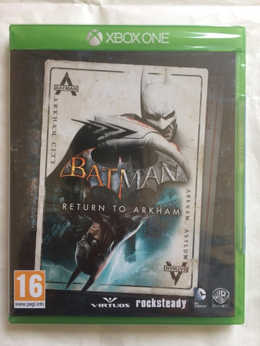 Batman Return To Arkham Xbox One Nuevo Sellado Envíos