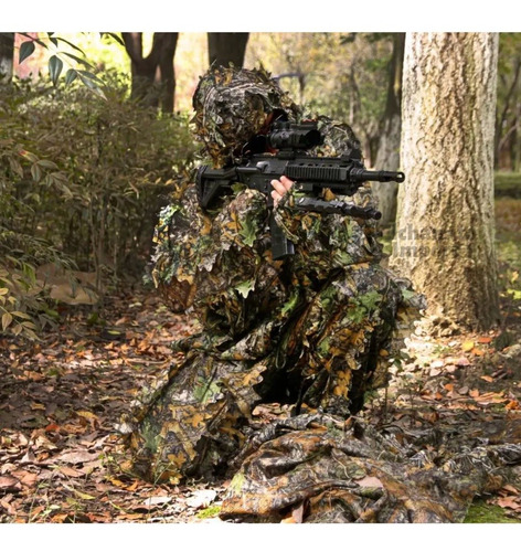 Imagen 6 de 8 de Traje Vestimenta Táctica Camuflaje 3d