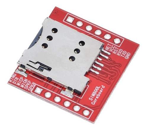 Imagen 2 de 5 de Sim800l Gprs Gsm Modulo Microsim Sms Datos Antena Arduino