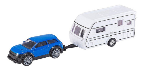 Car & Caravan Niños Autito C/ Caravana Teamsterz Febo