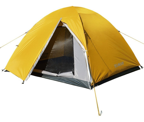 Carpa Waterdog Dome 4 Personas 240x210x140cm Color Amarillo