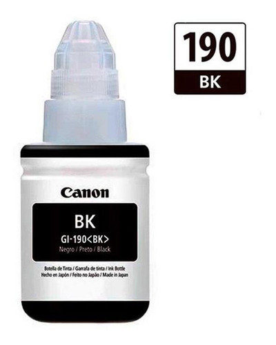 Tinta Canon Gi-190bk