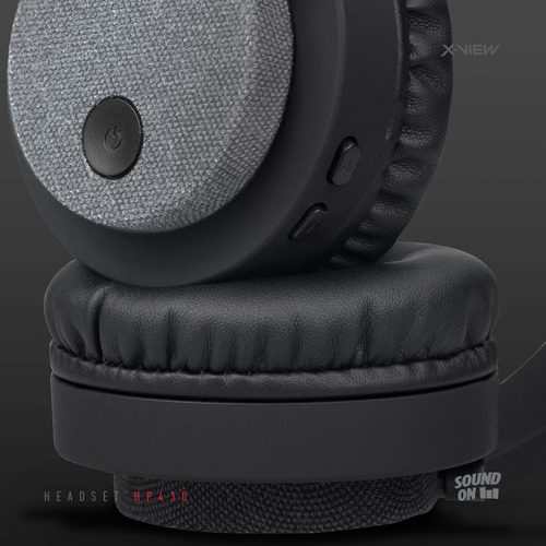 Imagen 3 de 7 de Auricular Headset X-view Soundon Hp430 Bluetooth Inalambrico