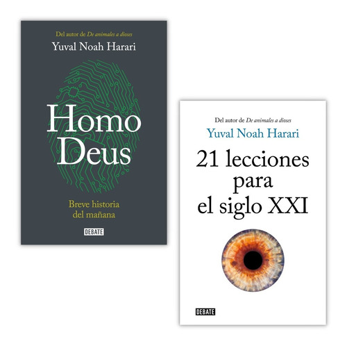 Pack Homo Deus Y 21 Lecciones - Yuval Noah Harari