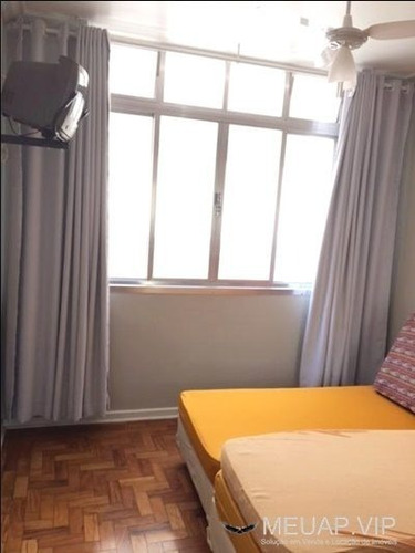 Imagem 11 de 21 de Apartamento Com 1 Dormitórios Para Venda Em Santos - José Menino - Jm840 - 32392806