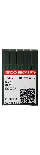 Paquete De 100 Agujas Groz-beckert Para Over Calibre 80/12