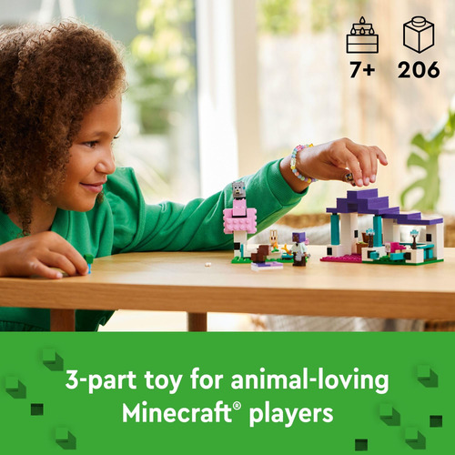 Set De Construcción Lego Minecraft The Animal Sanctuary 2125
