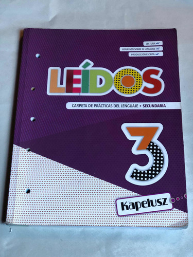 Leídos 3 = Carpeta De Prácticas Del Lenguaje | Kapelusz (Usado)