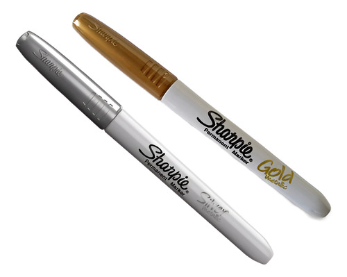 Sharpie Oro Y Plata 2 Piezas