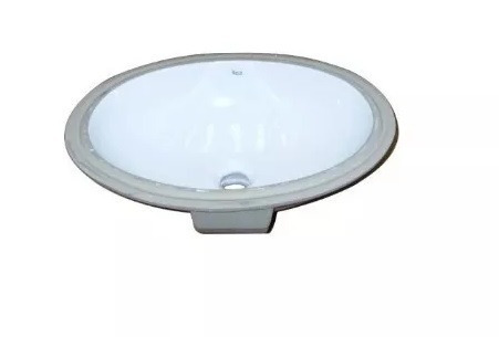 Imagen 1 de 2 de Bacha de baño Roca Cuba blanco