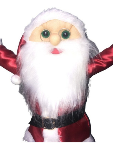 Boneco Papai Noel Vermelho Parapente Enfeite Natal Paraqueda