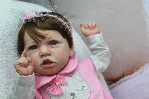 Bebê Reborn Saskia Menino Promoção Dia Das Crianças