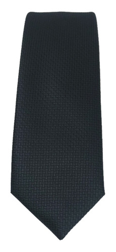 Corbata Microfibra Lisa Negro 01