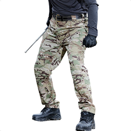 Pantalones Tacticos Impermeable Camuflaje Pantalones Hombres