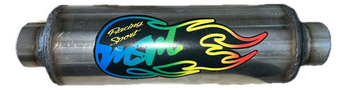 Resonador Escape Deportivo Msm Alto Flujo