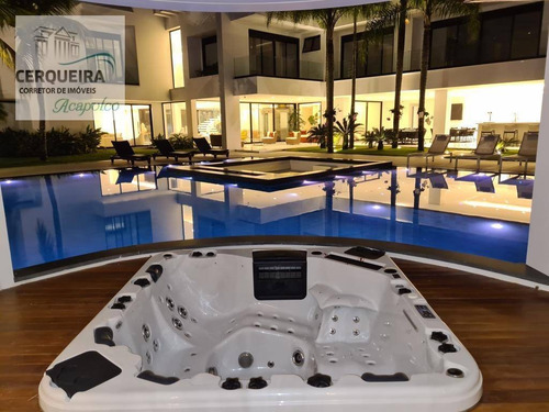 Casa À Venda, 1600 M² Por R$ 18.000.000,00 - Acapulco - Guarujá/sp - Ca0608