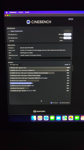 Imac 4k 2019 Core I9 9900 (qqbz) 32gb 1tb Ssd Leer Desc Plateado (Usado)