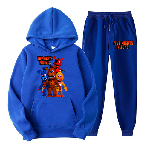 Conjunto Buzo  Canguro Y Pantalon Five Nights At Freddy 