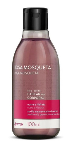 3 Un Óleo De Rosa Mosqueta 100% Puro 100ml