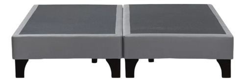 Base Cama Dividida King Rosen 1.80x2.00m Gris
