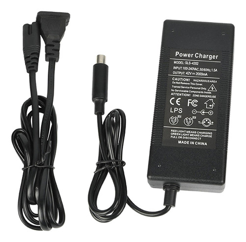 Cargador Electrico 42v 2a Tipo Us Plug Professional Direct .