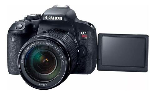 Imagem 3 de 7 de Canon EOS Rebel T7i DSLR cor preto