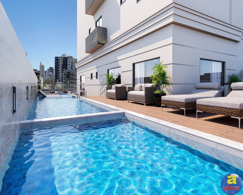 Imagem 5 de 10 de Apartamento Em Construção | 3 Suítes Com 2 Vagas De Garagem No Perequê Em Porto Belo/sc - Imobiliária África - Ap00975 - 70806347