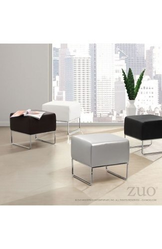 Imagen 4 de 8 de Ottoman Modelo Plush - Negro Këssa Muebles