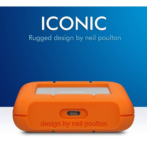 Disco Duro Externo Lacie Rugged 5tb Usb-c 3.2 Gen 1