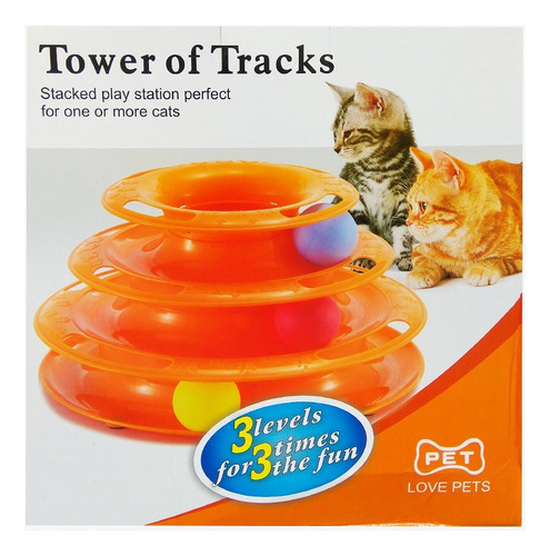 El Disco Cat Tower Tracks Juguete Para Gato