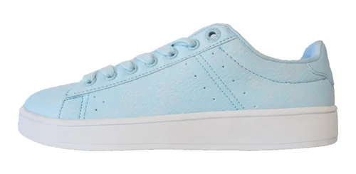 Zapatillas Topper Mujer Candy Snake Celeste