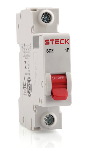 Llave Termica Steck Unipolar 1x16 3ka Curva C 16amp 