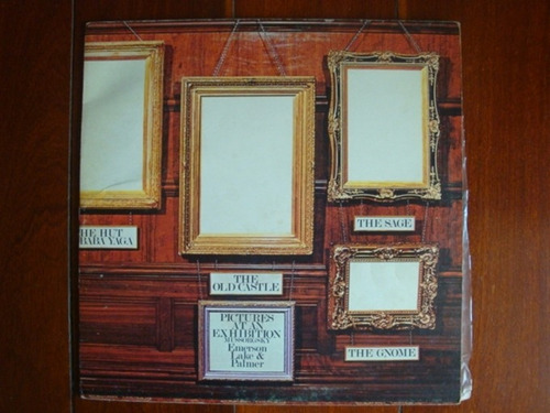 Emerson Lake & Palmer Pictures At An Exh Lp Vinilo Usa 71 Rk