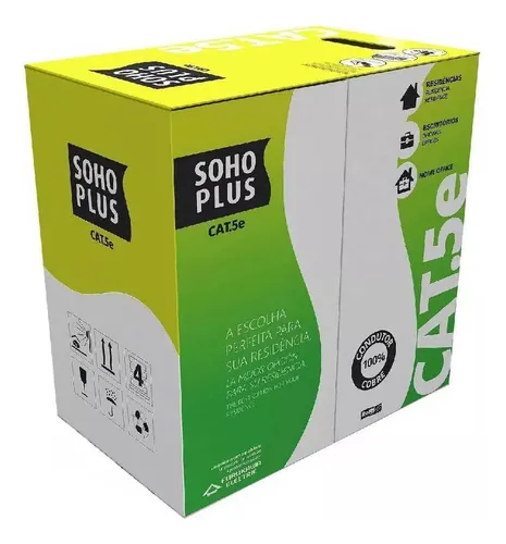 comprar Cable Utp Furukawa Soho 305m Cat5 4 Par Interior 100% Cobre