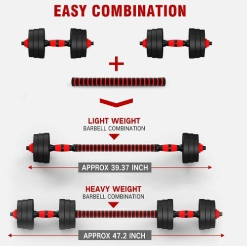 Imagen 2 de 7 de Set Mancuernas 30 Kg Ajustable, Nuevos.