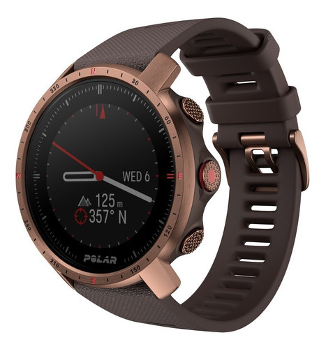 Reloj de fitness Gps Premium Grit X Pro Polar Outdoor, color de la carcasa: marrón