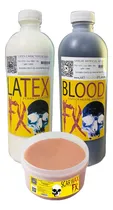 Comprar Carne Artificial + Sangre 500ml +latex 500ml Artcreationsfx 