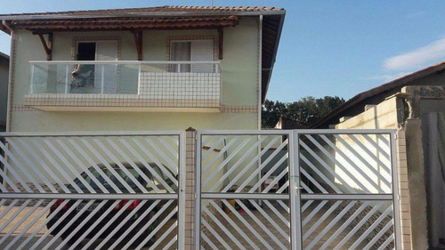 Imagem 2 de 16 de Ótimo Sobrado Com Piscina!!!! Segurança Para A Família Em Mongaguá - So0066