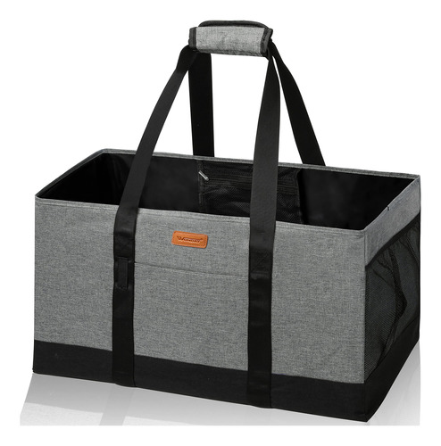 Bolsa Mano Extra Cometibl Reutilizable Plegable Asa Compra