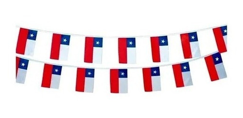 Banderines Guirnaldas Tela Banderas Chilenas Fiestas Patrias
