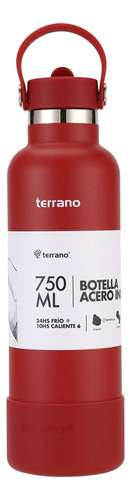 Botella Terrano  Térmica Con Pico 750ml Con Accesorios 